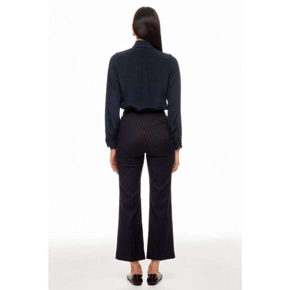 ANN MASHBURN Navy Blouse - Picture 2 of 10